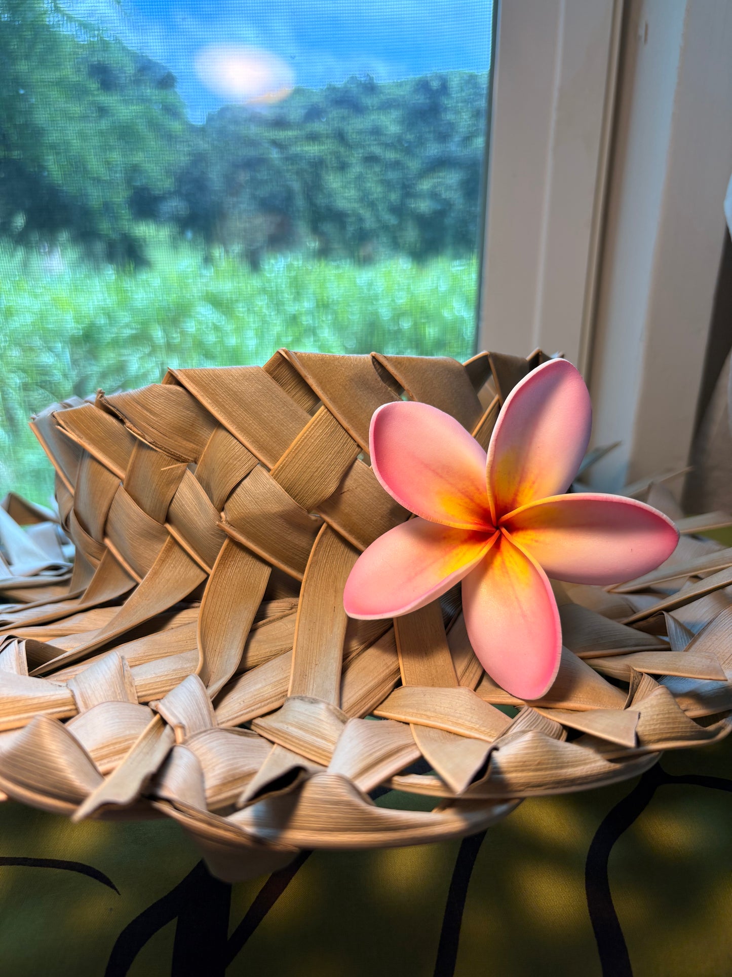 Specialty Plumeria Foam Flowers with Stem (3.54")